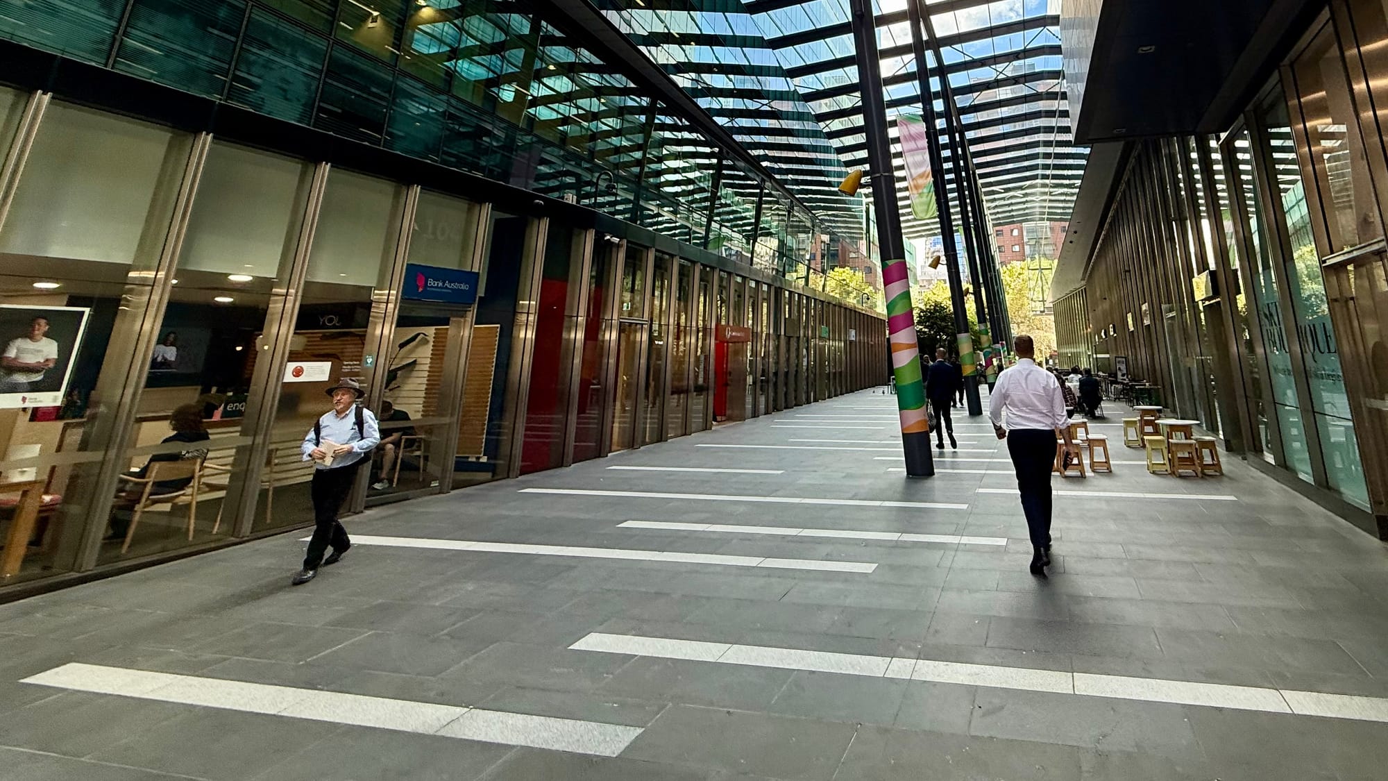 Southern Cross Lane, an enclosed arcade in Melbourne, Australia