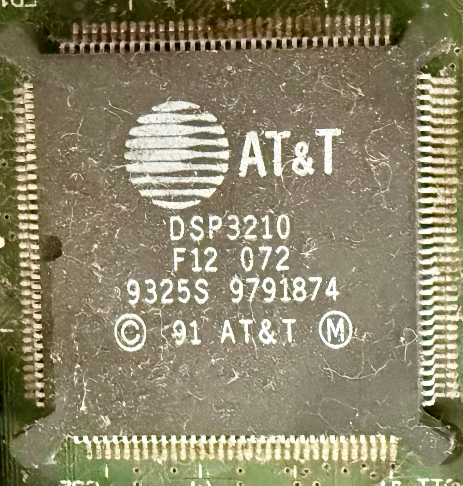 Close up of AT&T 3210 DSP.